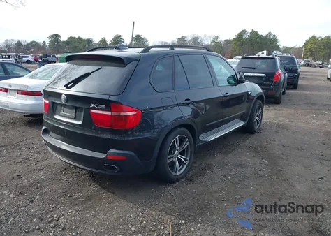 2008 BMW X5 4.8I из США, поврежденный, VIN 5UXFE83528LZ47289